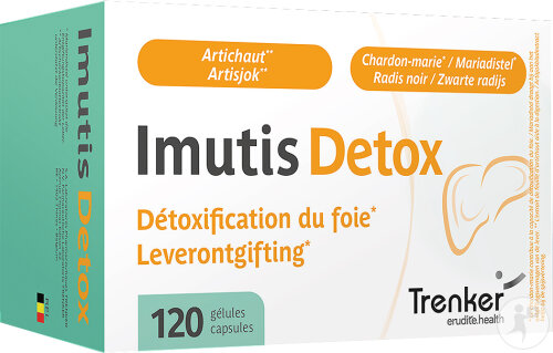 Imutis Detox Détoxification Du Foie Complément Alimentaire 120 Gélules