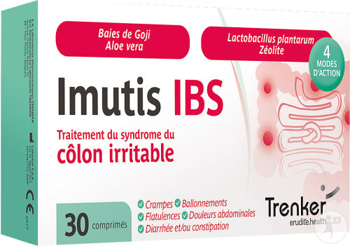 Imutis IBS Complément Alimentaire 30 Comprimés