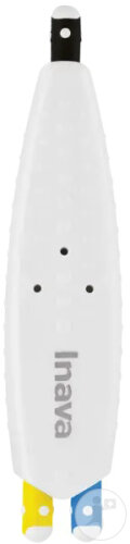 Inava Brossettes Trio Compact Étroit 012 Noir 0,6mm/Bleu 0,8mm/Jaune 1mm 3 Pièces