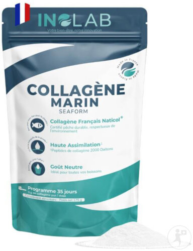 Inolab Seaform Collagen Naticol Marin Goût Neutre 175g