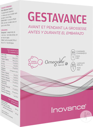 Inovance Gestavance 30 Capsules + 30 Comprimés Nouvelle Formule
