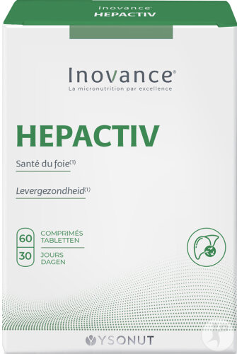 Inovance Hepactiv Complément Alimentaire 60 Comprimés