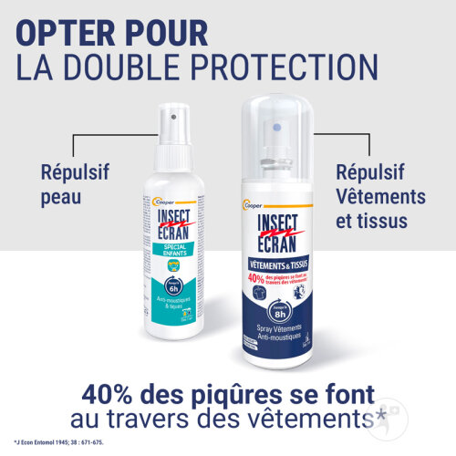 Insect Ecran Spécial Enfants Anti-Moustiques Et Tiques Spray 100ml-6