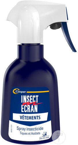 Insect Ecran Vêtements Spray Insecticide Tiques Et Aoûtats 200ml
