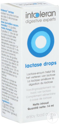 Intoleran Lactase Drops 14ml
