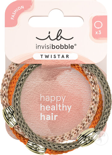 Invisibobble Twistar Orange Affaire 3 Pièces