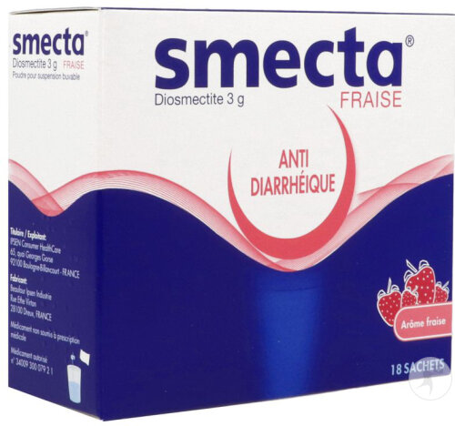Ipsen Smecta Fraise 18 Sachets