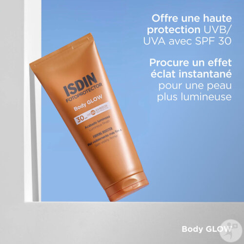 Isdin Fotoprotector Body Glow IP30 Tube 200ml-4