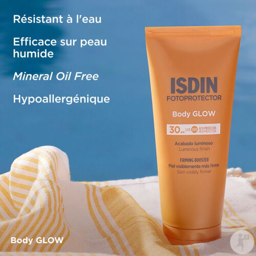 Isdin Fotoprotector Body Glow IP30 Tube 200ml-5