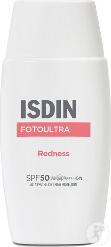Isdin Fotoprotector Fotoultra Redness Crème Solaire Visage IP50 Flacon 50ml