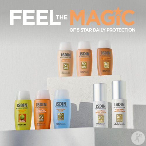 Isdin Fotoprotector Fusion Water Color Crème Solaire Teintée Bronze IP50 Flacon 50ml-9
