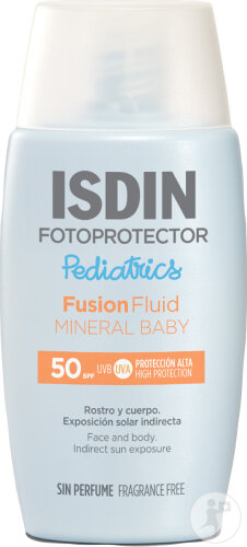 Isdin Fotoprotector Pediatrics Fusion Fluid Mineral Baby IP50 Tube 50ml