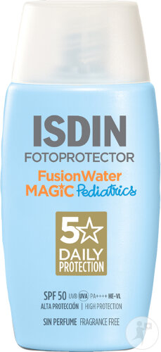 Isdin Fotoprotector Pediatrics Fusion Water 5 Stars IP50 Visage Et Corps 50ml