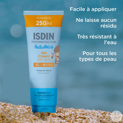 Isdin Fotoprotector Pediatrics Gel-Crème IP50+ Tube 250ml-5