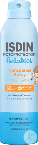Isdin Fotoprotector Pediatrics IP50 Wet Skin Transparent Spray 250ml