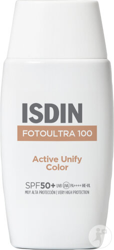 Isdin FotoUltra 100 Active Unify Color Fusion Fluid IP50+ Flacon 50ml
