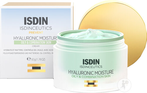 Isdin Hyaluronic Moisture Peaux Grasses Et Mixtes Pot 50g