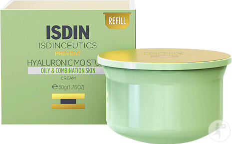 Isdin Hyaluronic Moisture Peaux Grasses Et Mixtes Recharge 50g