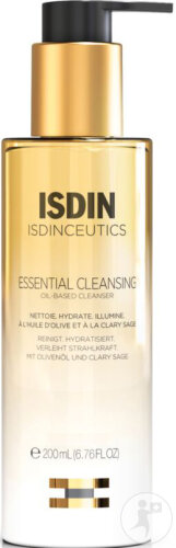 Isdinceutics Essential Cleansing Lait En Huile Flacon Pompe 200ml