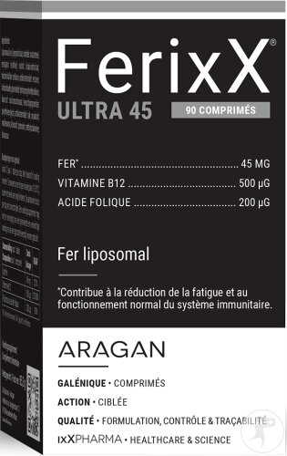 ixX Pharma Ferixx Ultra 45 90 Comprimés