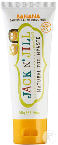 Jack N' Jill Dentifrice Naturel Banane 50g