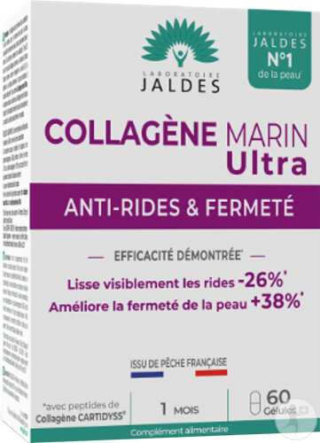 Jaldes Ultra Collagène Marin 500mg 60 Gélules