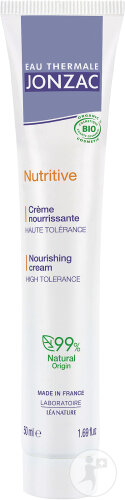 Jonzac Eau Thermale Nutritive Crème Protectrice Nutrition Intense Peaux Sèches À Très Sèches 50ml
