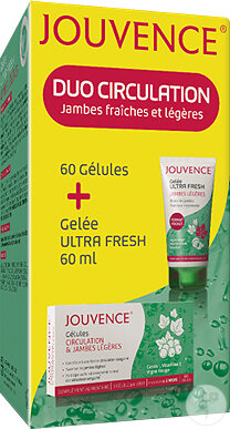 Jouvence De L'Abbé Soury Duo Circulation 60 Gélules + Gelée 60ml Nouveau