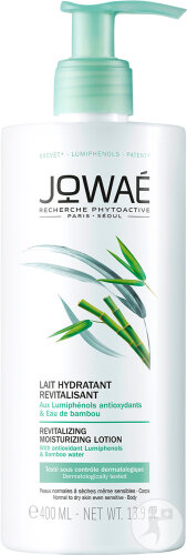 Jowaé Lait Hydratant Revitalisant Corps Flacon Pompe 400ml