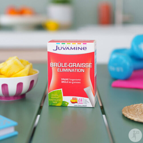 Juvamine Brûle Graisse Élimination Arôme Ananas 14 Sticks-2