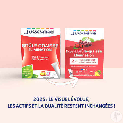 Juvamine Brûle Graisse Élimination Arôme Ananas 14 Sticks-4