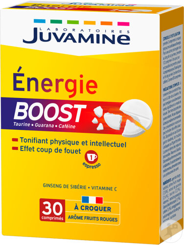 Juvamine Énergie Boost 30 Comprimés