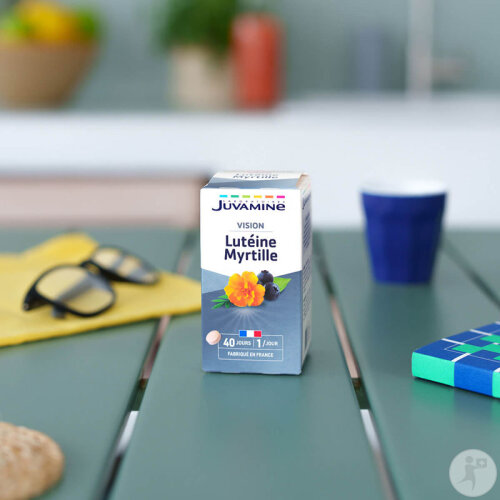 Juvamine Équilibre Lutéine Myrtille Santé Des Yeux 40 Comprimés-2