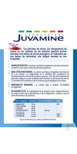 Juvamine Expert Moral Plus 3en1 30 Comprimés-2