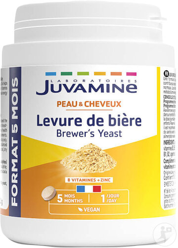 Juvamine Levure De Bière Beauté Vitalité Format Cure Longue 150 Comprimés