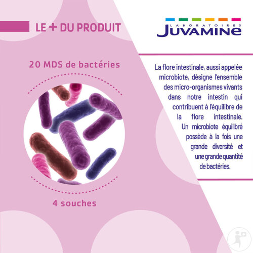 Juvamine Probiotiques Ultra Flore Intestinale 10 Sticks Poudre À Avaler-3