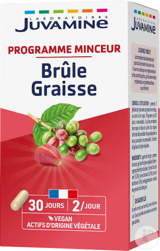 Juvamine Programme Minceur Brûle Graisse 60 Gélules