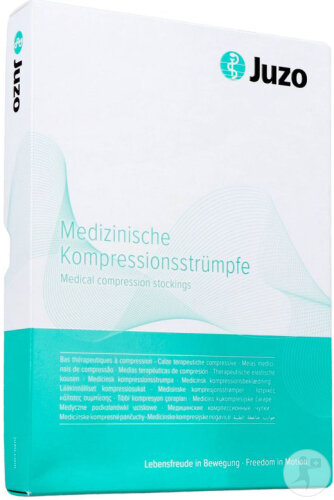 Juzo Bas Thérapeutiques À Compression Soft 2001ad3 Norm. Ouvert Amande 1 Pièce
