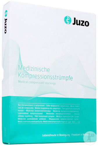Juzo Bas Thérapeutiques À Compression Soft 2002ad3 Norm. Ouvert Amande 1 Pièce