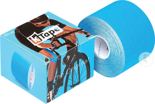 K-Tape Bande Taping 5cm x 5m Bleu 1 Rouleau