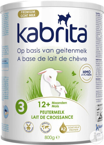 Kabrita 3 Lait De Croissance A Base De Lait De Chèvre Bébés 12+ Mois Poudre 800g