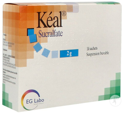 Kéal 2g Sucralfate Suspension Buvable 14 Sachets