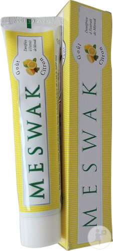Kerala Nature Dentifrice Ayurvedique Meswak Citron Tube 100g