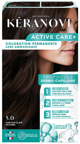 Keranove Active Care+ Châtain Clair Naturel 5.0 1 Kit