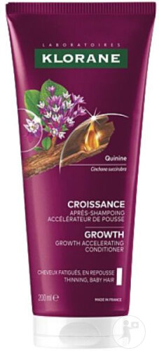 Klorane Après-Shampoing Croissance À La Quinine Tube 200ml