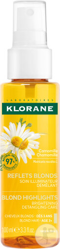 Klorane Camomille Spray Reflets Blonds Illumine & Adoucit Cheveux Blonds  100ml