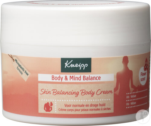 Kneipp Body & Mind Balance Crème Corps Iris Et Vétiver Pot 200ml