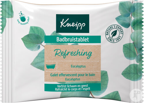 Kneipp Bulle D'Oxygène Galet Effervescent Pour Le Bain Eucalyptus 80g
