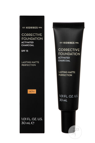 Korres Corrective Foundation Charbon Actif Acf4 Tube 30ml-2
