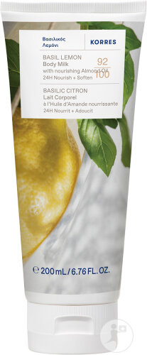 Korres KB Basilic Citron Lait Corporel 200ml